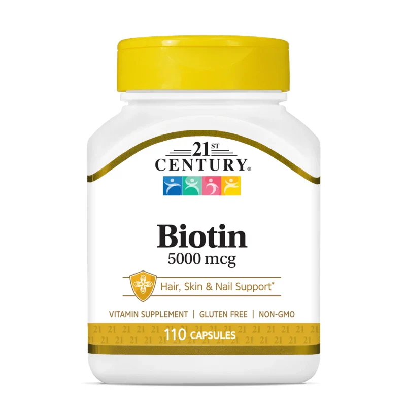 21st Century Biotin 5000 mcg – 110 Capsules