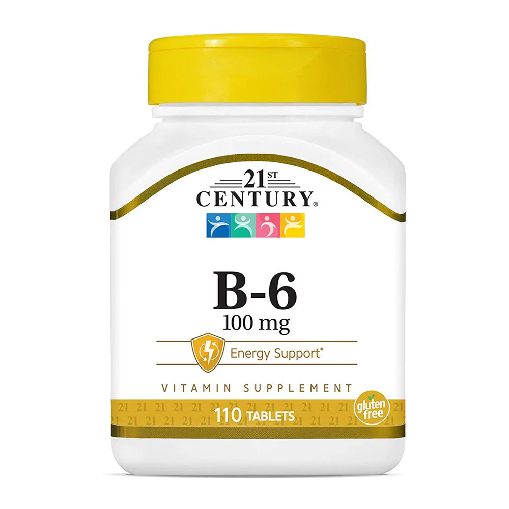 21st Century Vitamin B6 100 mg – 110 Tablets