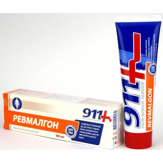 911 Revmalgon Gel: Ease Muscle Tension & Discomfort, 100 ml