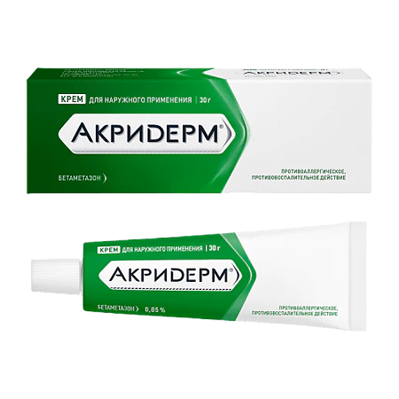 Akriderm cream, 30 gm