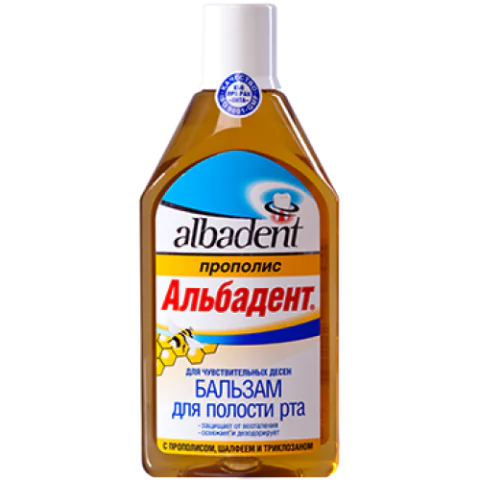 Albadent Oral Balm with Propolis 400 ml