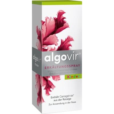 ALGOVIR® Kinder Erkältungsspray – 20 ml Antiviral Nasal Spray for Children | Carrageenan Protection