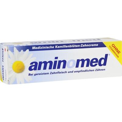 Aminomed Chamomile Blossom Toothpaste Without Titanium Dioxide, 75 ml  Medical Chamomile Toothpaste for Sensitive Gums & Teeth