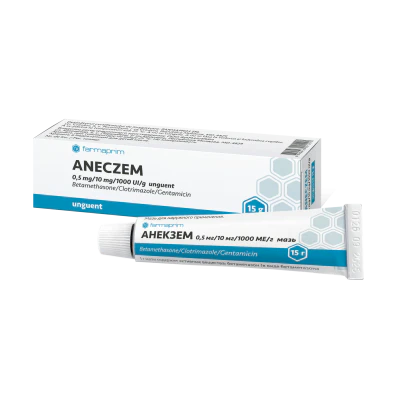 Aneczem® Ointment – Combination Dermatological Therapy, 15 g