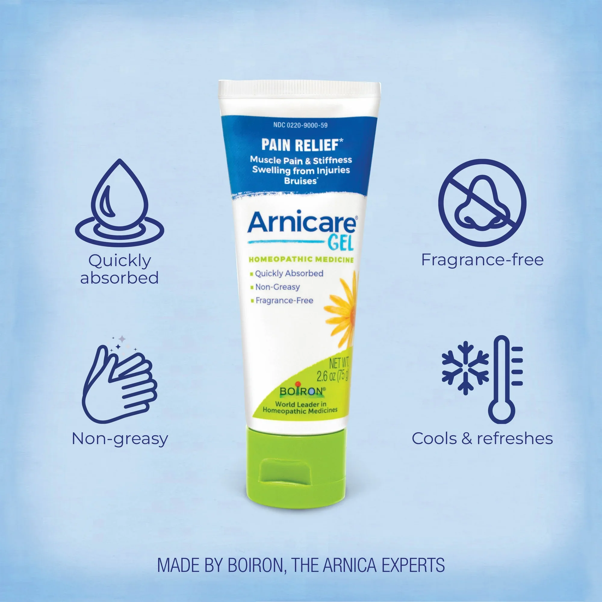 Arnicare Gel by Boiron 2.6 oz - Image 2