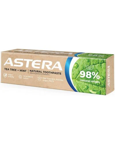 Astera Natural Toothpaste Tea Tree + Mint 75ml
