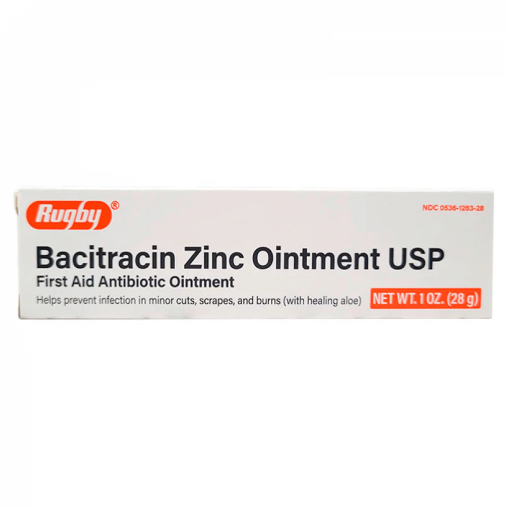 Bacitracin Zinc Ointment – 1 oz (28.4 g) | Rugby