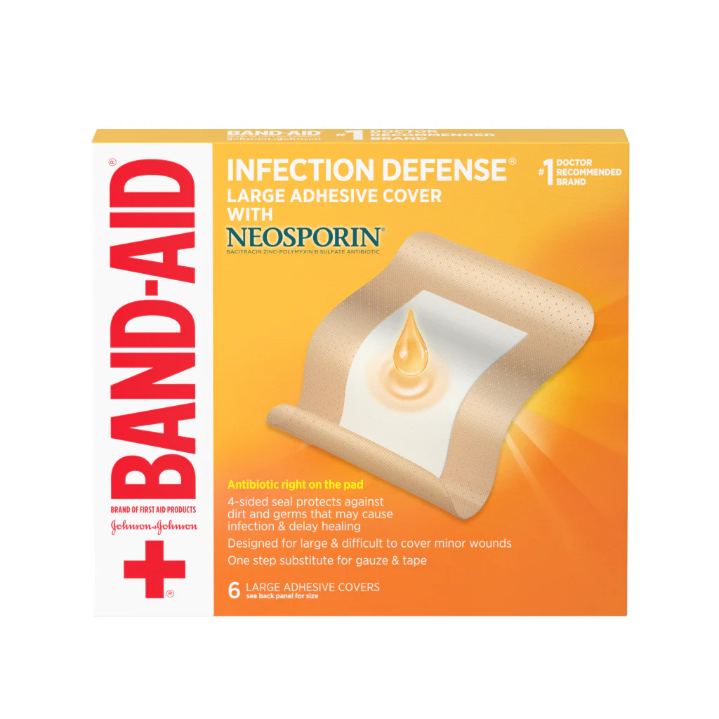 Band-Aid® Brand Infection Defense⢠Antibiotic Bandages with NEOSPORIN® - Image 2
