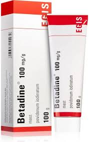 Betadine Ointment 100 mg/g, 20 g Povidone-Iodine Antiseptic Ointment for Wound & Skin Infection Care