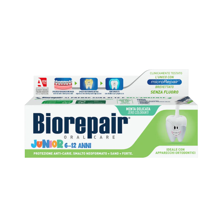 Biorepair® Junior 6–12 Years Toothpaste – 75 mL