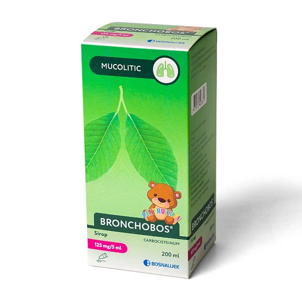 Bronchobos Syrup 125 mg/5 mL or 250 mg/5 mL – 200 mL