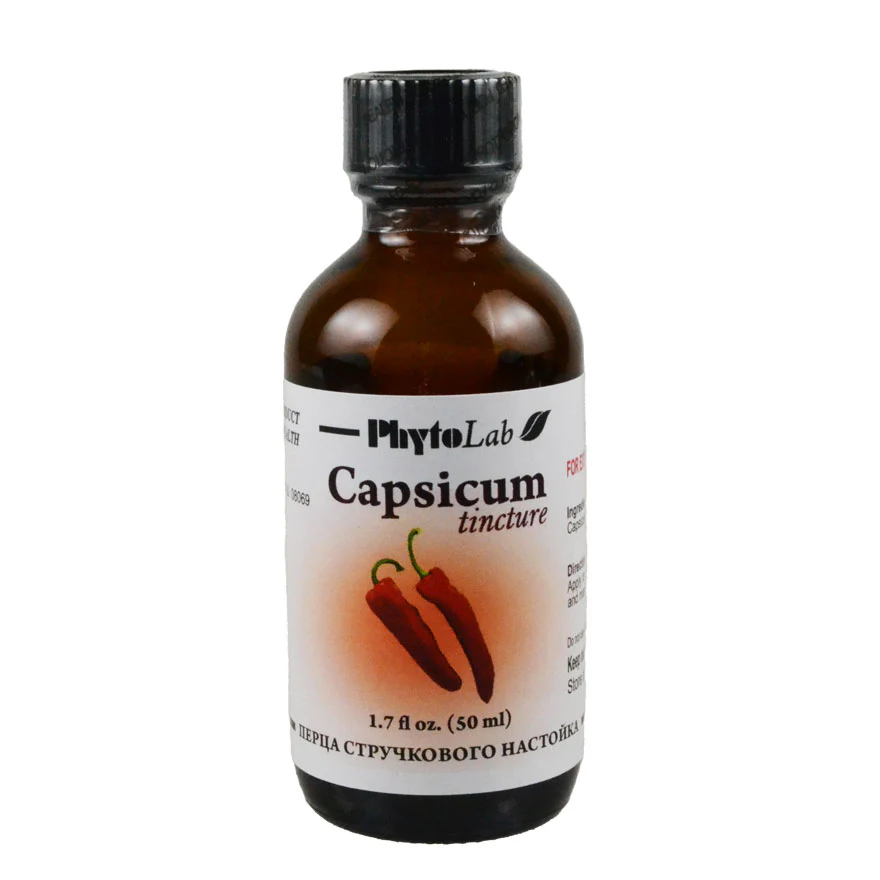 Capsicum Tincture – Warming Herbal Tincture for Joint & Muscle Comfort, 50 ml
