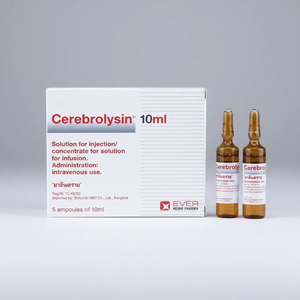 Cerebrolysin (Solution for Injections) 215.2 mg/ml 5-10-20 ml, 5 Ampoules - Image 3