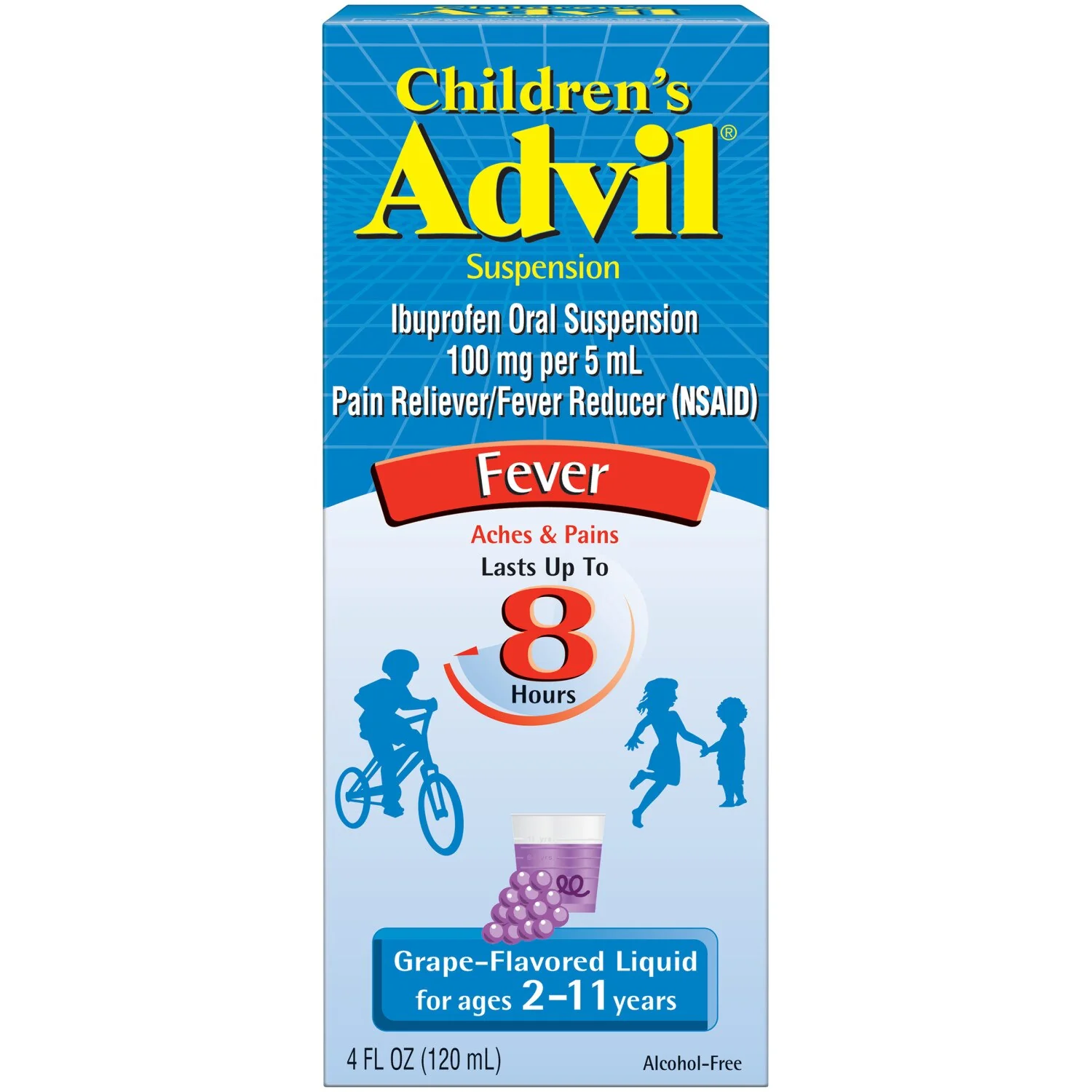 Children's Advil® Oral Suspension – 4 fl oz (120 mL)