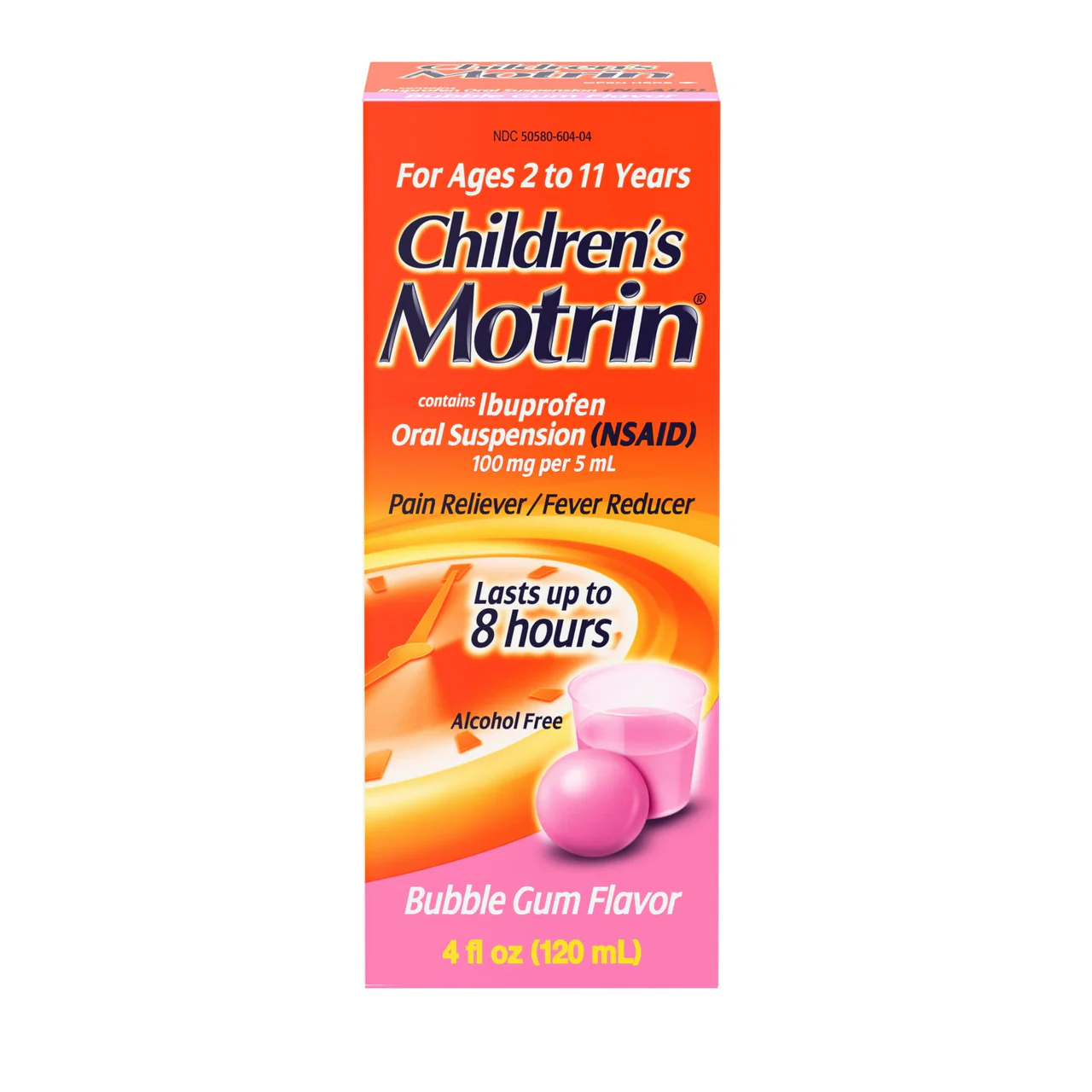 Children's Motrin® Oral Suspension 4 fl oz (120 mL)