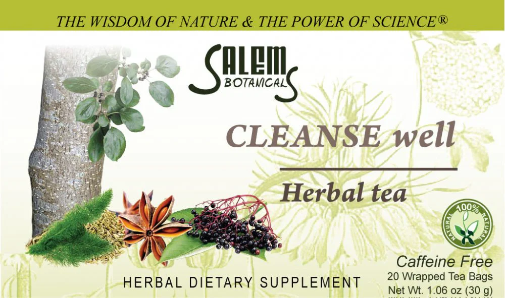 Cleanse Well Herbal Tea (Чай для очистки), 20 Tea Bags