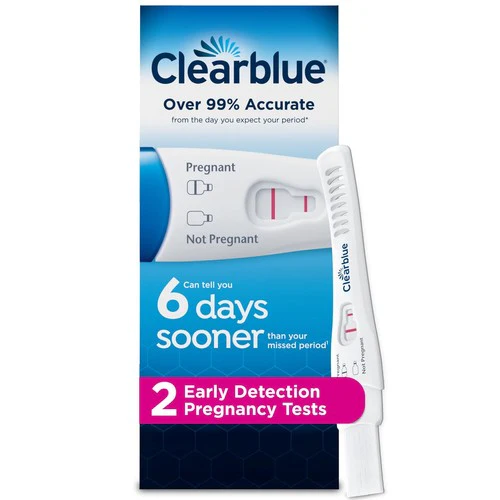 Clearblue® Early Detection Pregnancy Test – 2 Tests