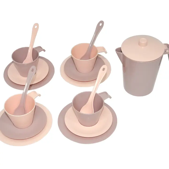 Coffee set "Relax", Dish Set for Play, Tigres - Image 3