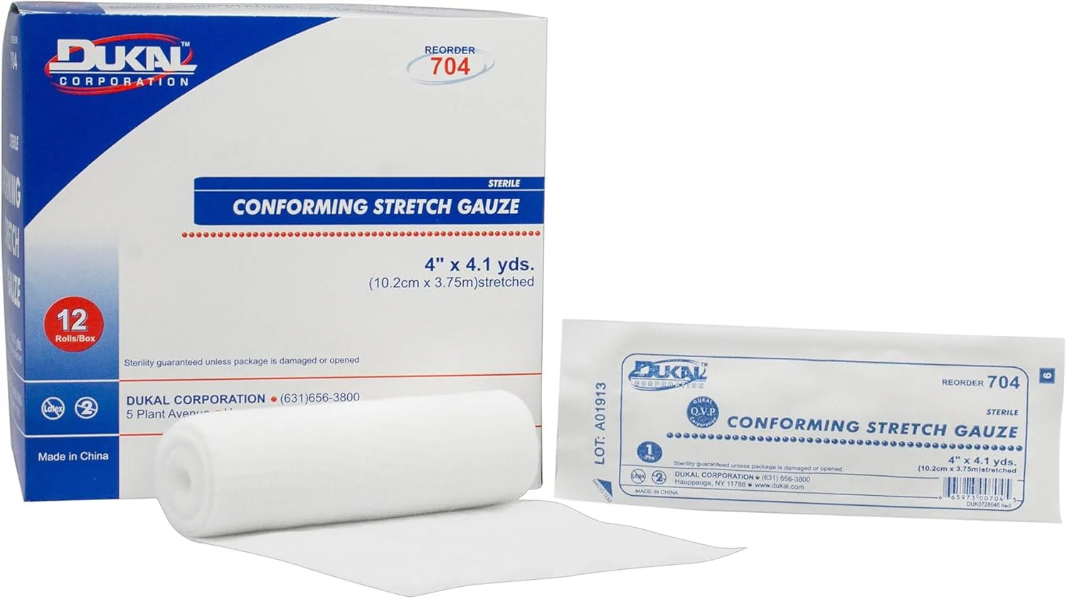 Conforming Stretch Gauze Sterile, 1pc
