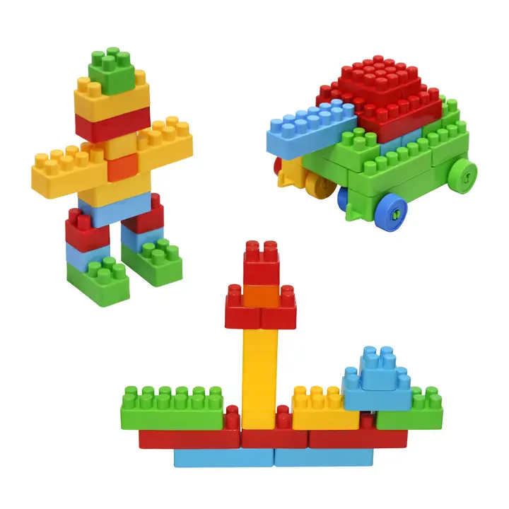 Construction Set "Mini Blocks" 50 el, Tigres - Image 3