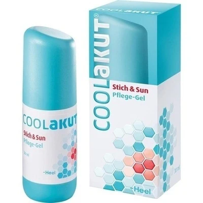 Coolakut Sting & Sun Care Gel for Insect Bites, Itching & Sun-Exposed Skin – 30 mL