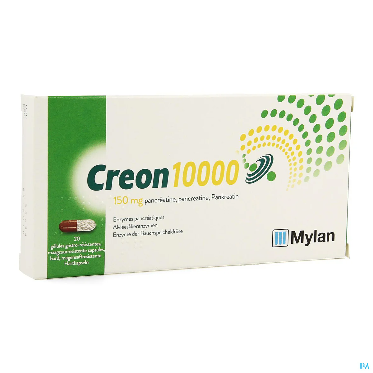 Creon Capsules 10,000 - 35,000 U, 20 -100 caps