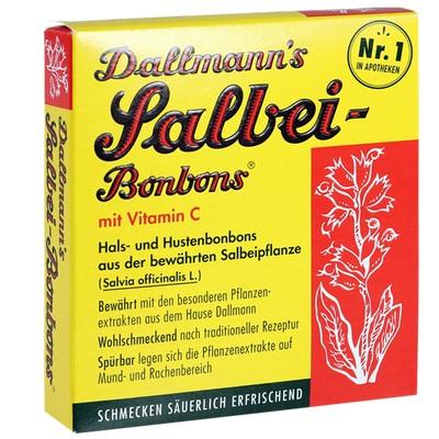 DALLMANN’S Salbei Bonbons mit Vitamin C – Sage Throat Lozenges