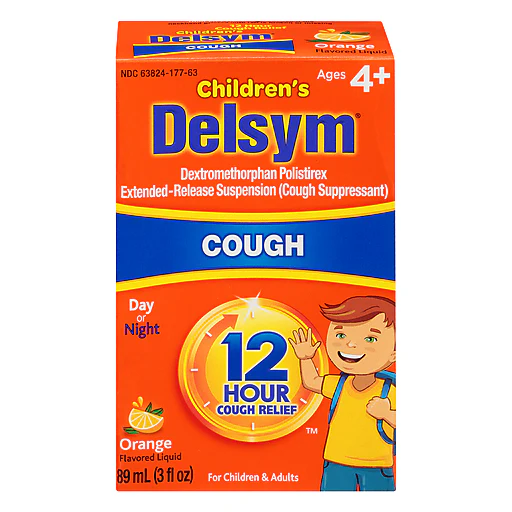 Delsym Children's 12 Hour Cough Relief – 89 mL (3 fl oz) - Image 2