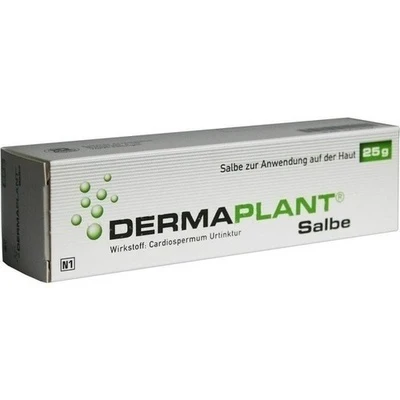 Dermaplant Ointment, 25 g  Herbal Ointment with Cardiospermum for Eczema, Itching & Sensitive Skin