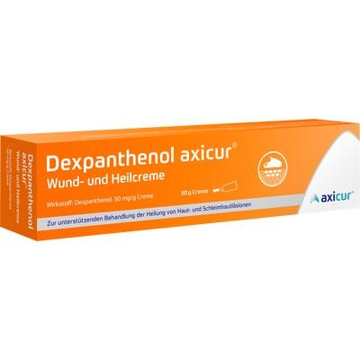 DEXPANTHENOL axicur® Wound and Healing Cream – 20–50 g