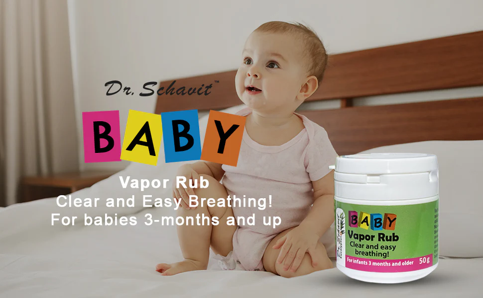Dr. Schavit Baby Vapor Rub – 50 g