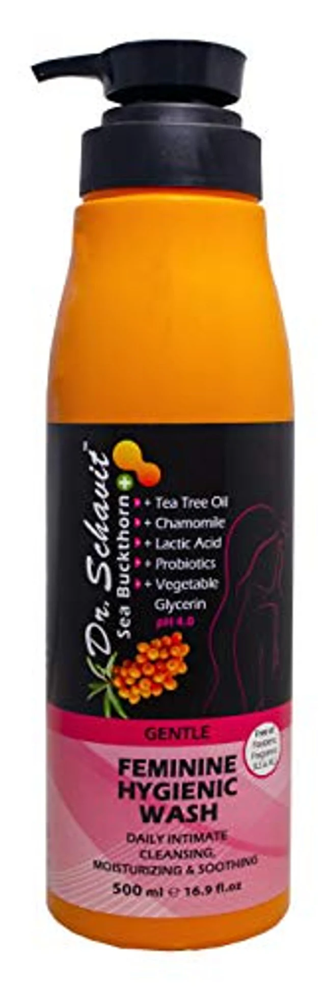 Dr. Schavit Feminine Wash for Sensitive Skin – Sea Buckthorn & Tea Tree
