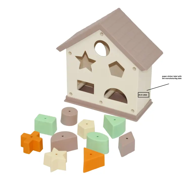 Eco Shape Sorter Magic House, Elfiki - Image 2