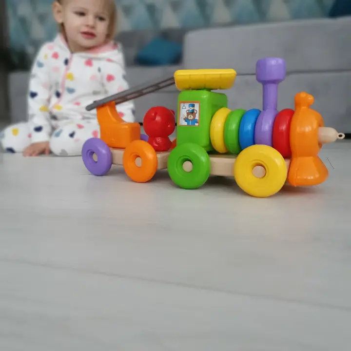 Educational Toy "Funny Train", Tigres - Image 2