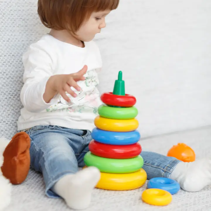 Educational toy "Pyramid" LUX in a box, Tigres - Image 2