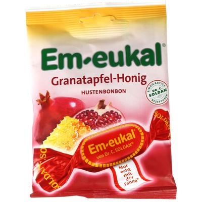 Em-Eukal Pomegranate Honey Lozenges, 75 g  Pomegranate & Honey Throat Lozenges with Fruity Flavor