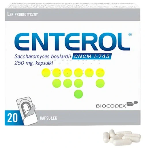 Enterol® / Perenterol® Forte 250 mg – 10–12 Capsules - Image 6