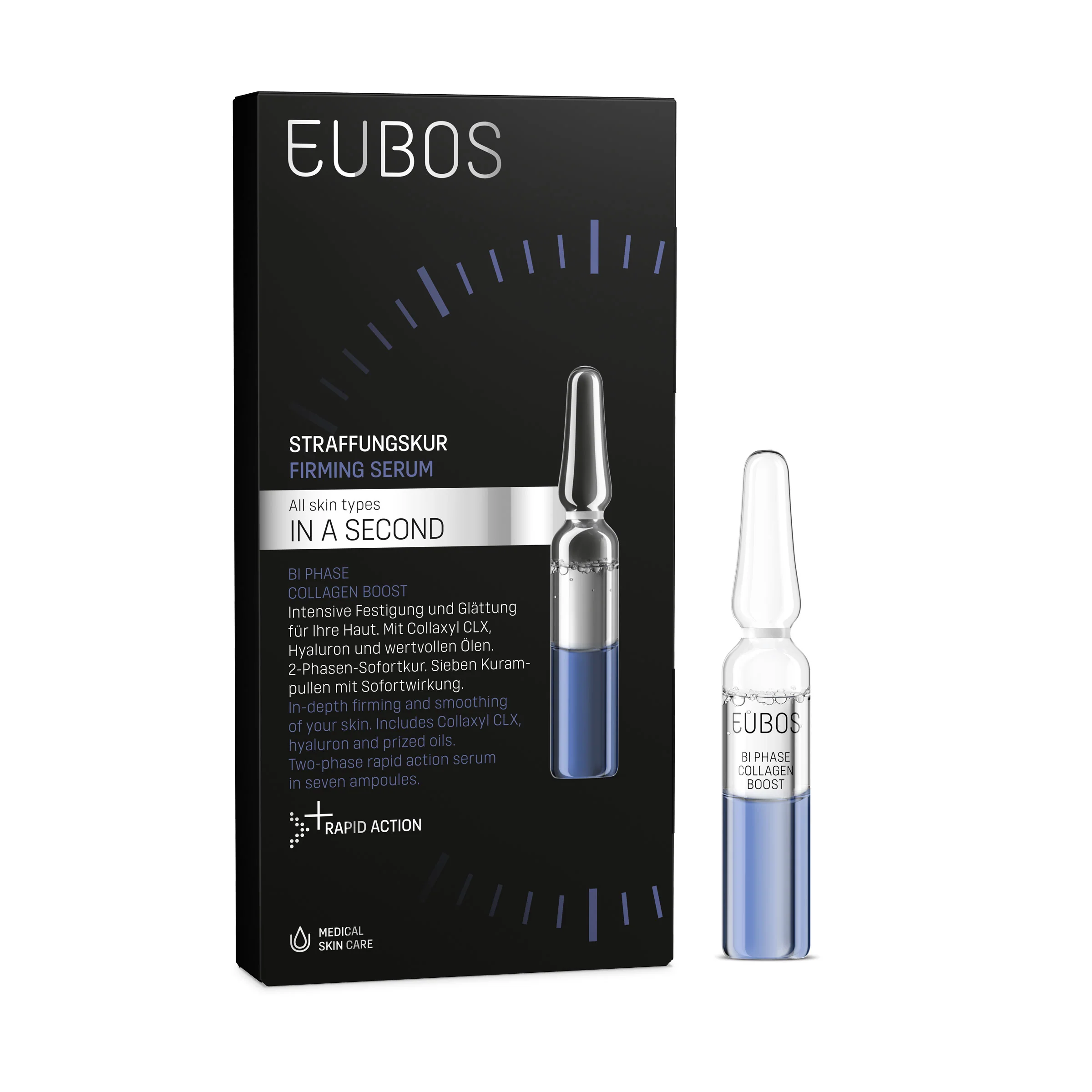 EUBOS® IN A SECOND Bi-Phase Collagen Boost – 7 × 2 ml