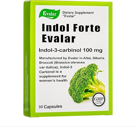 Evalar Broccoli Indol-3 Extract – 30 Capsules