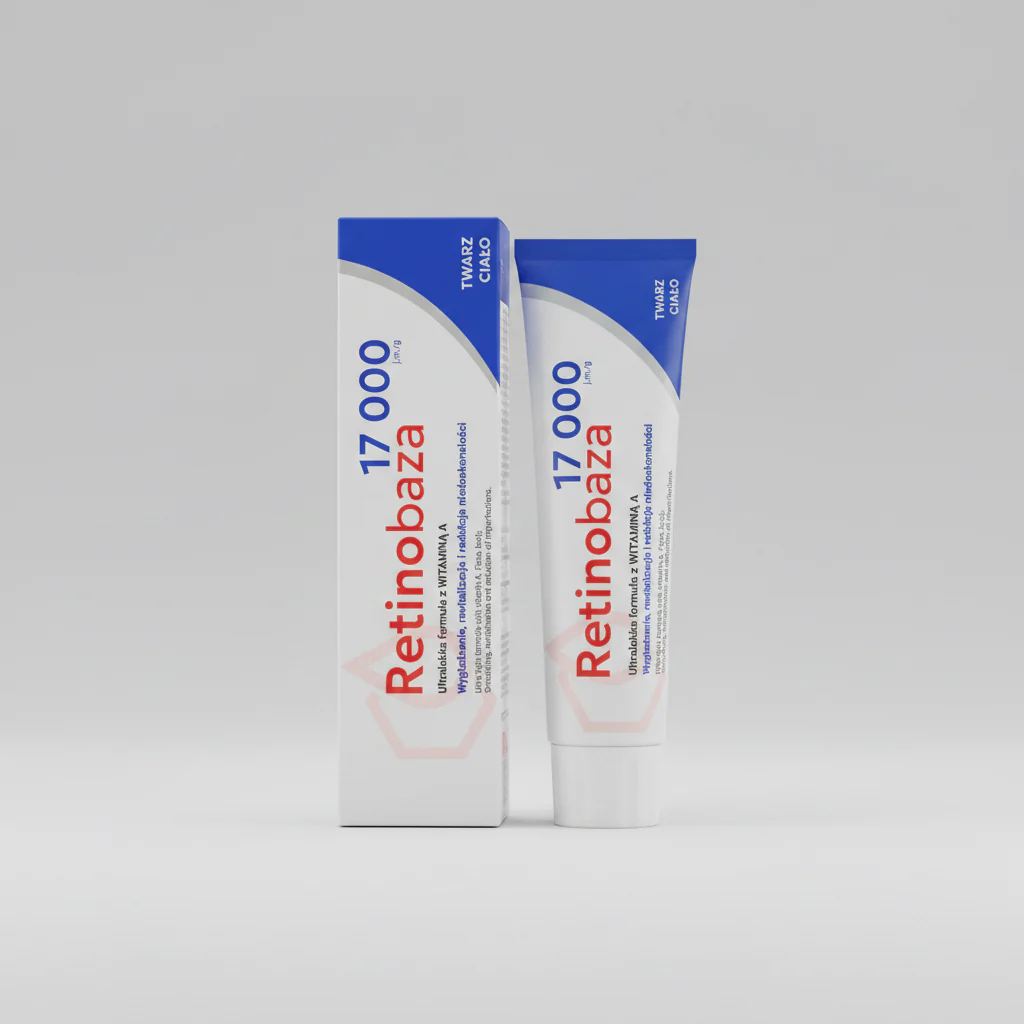 Farmapol Retinobaza 17000 Vitamin A Cream 30 g | Retinol Skin Repair Cream for Dry, Rough & Cracked Skin