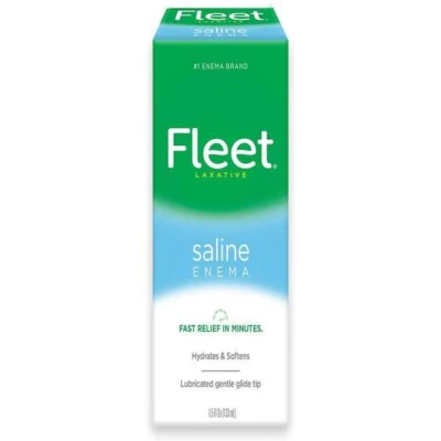 Fleet Saline Enema Laxative – 2 Bottles × 4.5 oz (133 mL Each) - Image 2