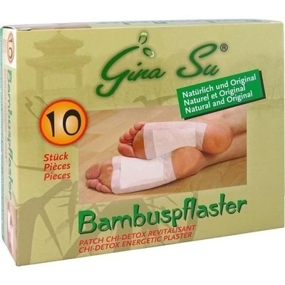 Gina Su Bamboo Vital Patches, 10 ct  Bamboo Vinegar Foot Patches for Overnight Wellness & Refreshing Care