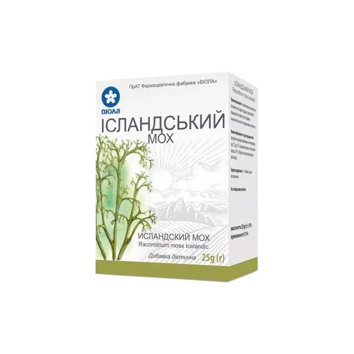 Icelandic Moss (Cetraria islandica) – Herbal Collection, 25 g