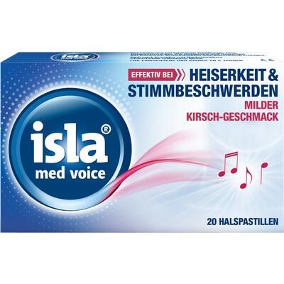 ISLA® med voice Pastillen – Voice & Throat Support Lozenges