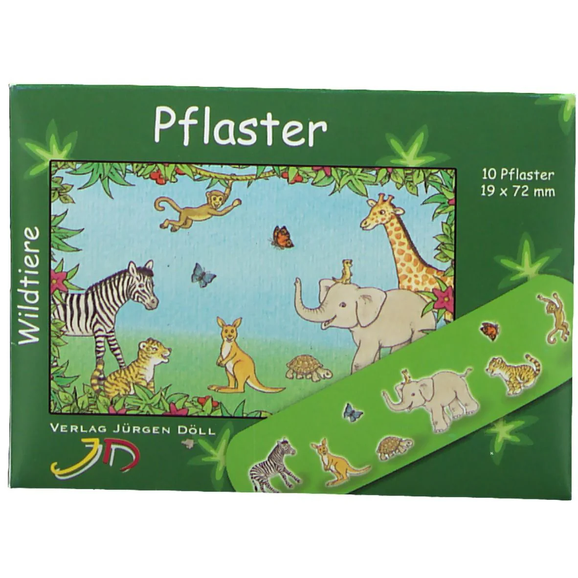 Kinderpflaster medpex – 10 Adhesive Bandages (19 x 72 mm) - Image 2