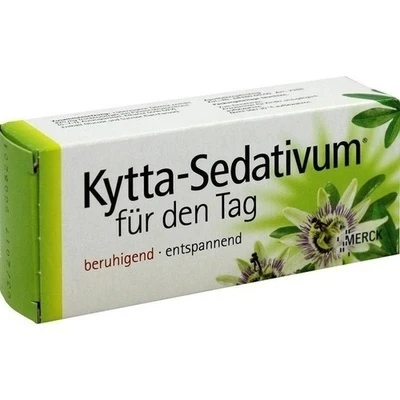 Kytta Sedativum Daytime Coated Tablets, 30 ct Herbal Daytime Calming Tablets with Passionflower for Nervous Restlessness