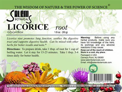 Licorice Root (Корень Солодки) – Herbal Tea, 50 g