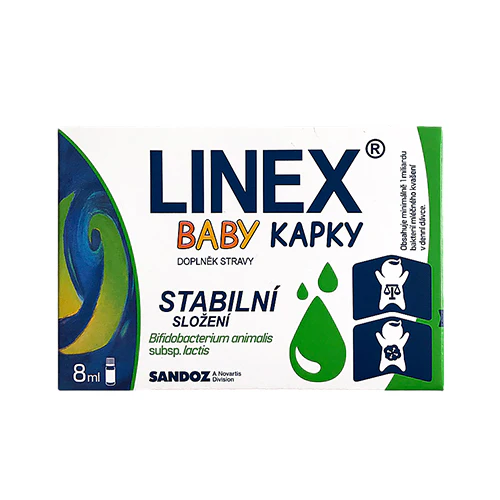 Linex Baby Drops, 8 ml Probiotic Drops for Infants & Toddlers – Gut Health, Colic & Immune Support - Image 2