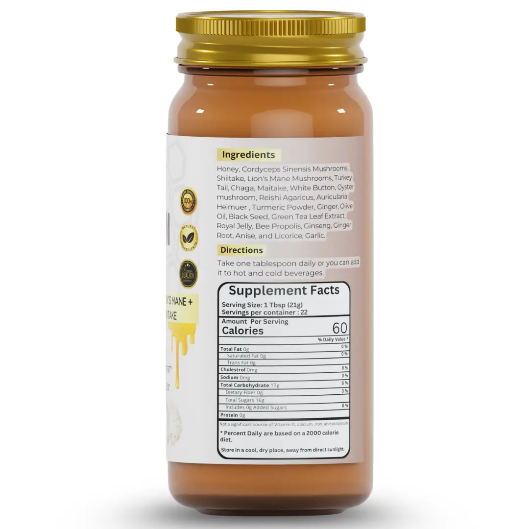 Mushroom Honey – 16 oz - Image 2
