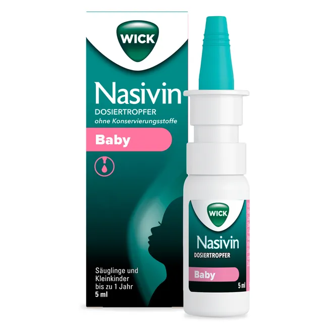 Nasivin Baby Dosing Drops Without Preservatives 5 ml